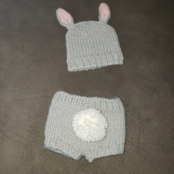 Baby easter photo prop bunny - Picture 4 of 4